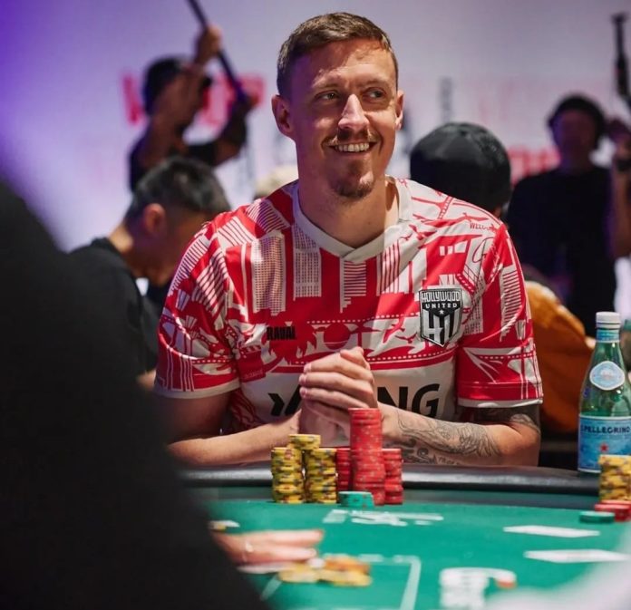 Un ex futbolista de la selección de Alemania sorprendió al llegar a la final del Mundial de póker en Las Vegas