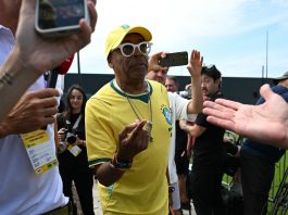 Una estrella de Hollywood visitó el entrenamiento de Brasil y aseguró que la Canarinha ganará el Mundial 2026