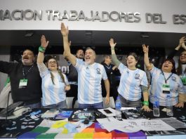 ATE pidió que el Gobierno dicte un asueto administrativo para este miércoles por el partido de Argentina-Inglaterra