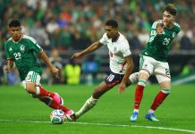 Con un polémico arbitraje, Inglaterra venció 3-2 a México y jugará frente a Noruega los cuartos de final del Mundial: todos los goles