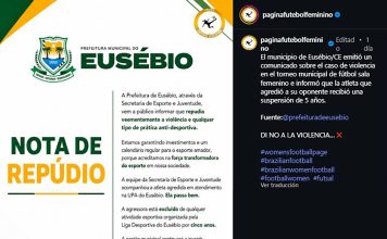 Conmoción en Brasil: una futbolista le pateó la cabeza a su rival y fue suspendida por 5 años