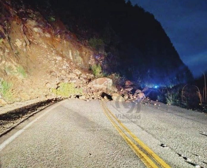 Derrumbe en la Ruta 40 de Neuquén: hay corte total en el tramo de los Siete Lagos