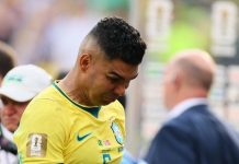 El desconsolado llanto de Casemiro tras la eliminación de Brasil del Mundial: se quebró y no pudo continuar con la entrevista