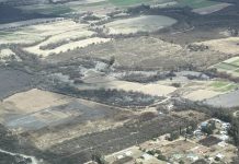 El gobierno de Salta sobrevoló las zonas incendiadas por el viento zonda y hay nuevas alertas