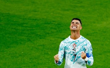 El gol de Cristiano Ronaldo que rompió una marca histórica y su gesto de fastidio cuando fue reemplazado en el triunfo de Portugal