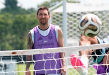 El mensaje de Messi tras la última práctica de Argentina en Kansas antes de la semi contra Inglaterra: las cuatro fotos que eligió
