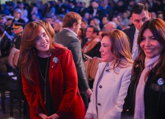 En medio de la tensión con Milei, Villarruel participó del acto en Tucumán y habló de sus intenciones para 2027