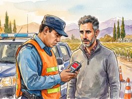 Encontraron alcoholizado a un funcionario de Mendoza durante un control vial: renunció a su cargo