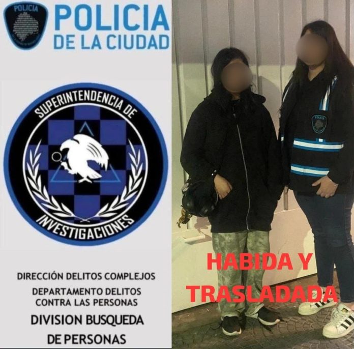 Encontraron ilesa a la joven de 18 años que era buscada luego de salir de su casa en Belgrano para ir a clases y no regresar