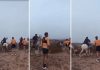 Escándalo en Río Negro: un grupo de jinetes atacó a corredores durante una competencia