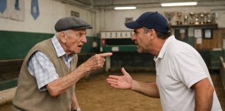 Estaban jugando a las bochas y discutieron por un cambio de turno: uno le pegó con un fierro en la cabeza al otro