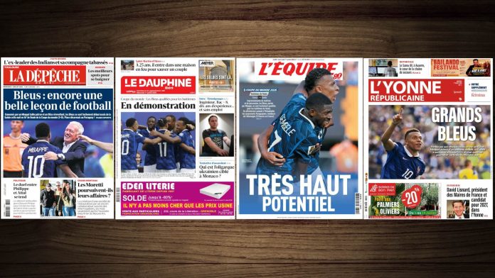 Euforia en Francia tras la goleada a Suecia en el Mundial: “favoritos”, “exhibición” y “potencial muy alto”