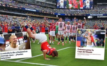“¡Haalelujaaa!” y “Haaland nos llevó al cielo”: la prensa noruega desató la euforia tras el triunfo ante Brasil en el Mundial