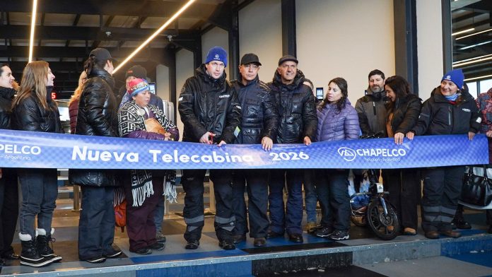 Inauguraron una nueva telecabina de última generación en Cerro Chapelco