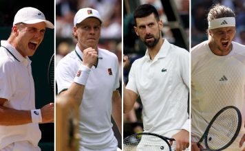 Jannik Sinner vs. Novak Djokovic y Alexander Zverev vs. Arthur Fery: hora y dónde ver en vivo las semifinales de Wimbledon 2026