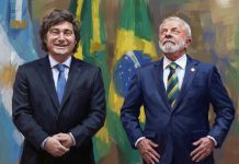 Javier Milei viaja a Brasil para respaldar la campaña de Flávio Bolsonaro y Lula da Silva espera que no cruce una “línea roja”