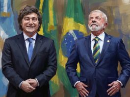 Javier Milei viaja a Brasil para respaldar la campaña de Flávio Bolsonaro y Lula da Silva espera que no cruce una “línea roja”