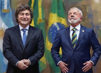 Javier Milei viaja a Brasil para respaldar la campaña de Flávio Bolsonaro y Lula da Silva espera que no cruce una “línea roja”