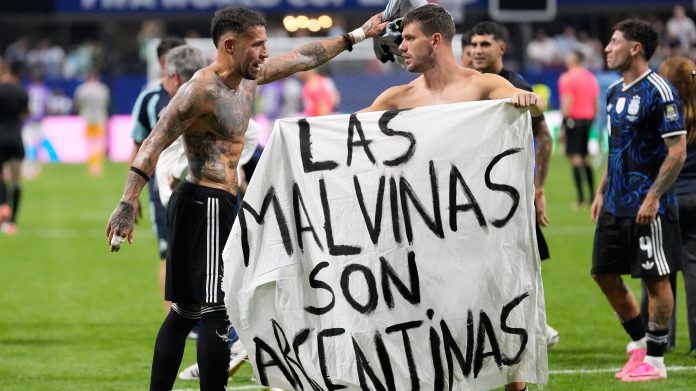 La Casa Blanca respaldó el derecho de los jugadores de la selección argentina a expresarse sobre la cuestión Malvinas