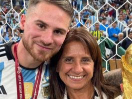 La divertida revelación de la mamá de Mac Allister cuando se canta “el que no salta es un inglés” en los partidos de Argentina