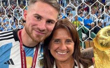 La divertida revelación de la mamá de Mac Allister cuando se canta “el que no salta es un inglés” en los partidos de Argentina