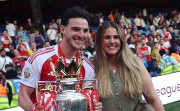 La historia de amor de Declan Rice y la encendida defensa a su novia ante el acoso por su aspecto físico