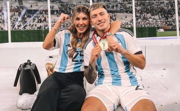 La historia de amor de Lisandro Martinez y Muri López: del flechazo a cómo ella lo sacó del pozo y lo ayudó a ser “un mejor hombre”