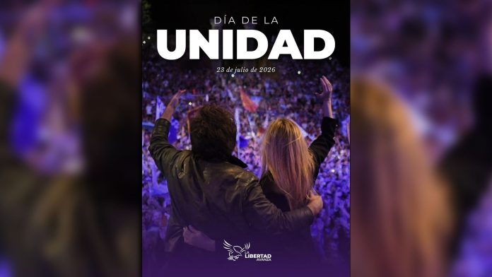 La Libertad Avanza celebra el Día de la Unidad