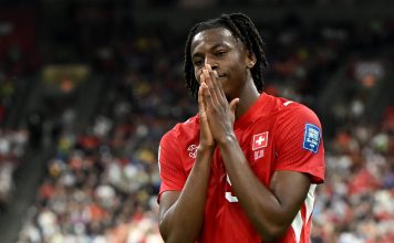 La preocupante imagen de la gran figura de Suiza a 48 horas del partido ante Argentina por los cuartos del Mundial