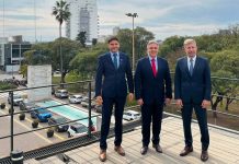 Los gobernadores de Córdoba, Santa Fe y Entre Ríos insistieron con el pedido de eliminación de las retenciones