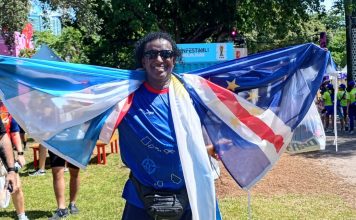Nació en Argentina, su papá era de Cabo Verde y es uno de los hinchas más virales del Mundial: “Mi viejo estaría emocionado”