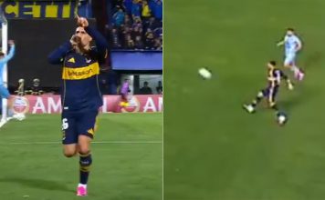 Pase de lujo de Paredes y definición de Merentiel: así abrió el marcador Boca Juniors frente a O’Higgins por la Sudamericana