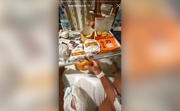 Perdió en Wimbledon, terminó internado y sorprendió a todos con un peculiar menú en la cama del hospital