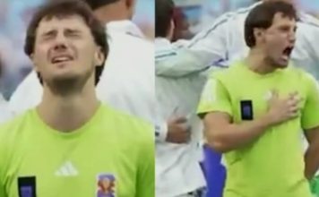 Quién es Lautaro Cuchietti, el argentino que se volvió viral tras cantar el himno como voluntario de la FIFA en Miami