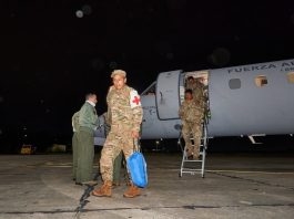 Regresó al país la misión argentina que trabajó en el doble terremoto de Venezuela