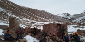 Rescataron a cuatro personas que se habían extraviado en medio de la Cordillera de los Andes