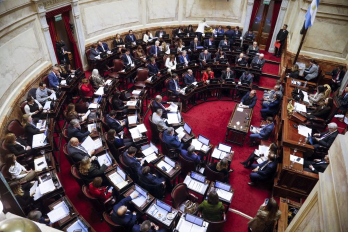Senado, en vivo: los legisladores aplaudieron a la selección argentina en plena sesión por la ley de propiedad privada