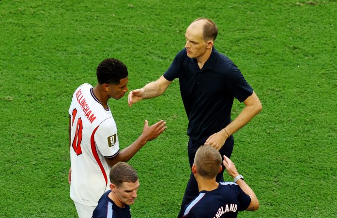 Tensión en Inglaterra por el cruce entre el DT Thomas Tuchel y la figura Jude Bellingham tras la clasificación a semifinales del Mundial