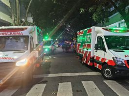 Una persona murió por un infarto y hubo otras 6 emergencias cardíacas en la Ciudad durante Argentina-Suiza