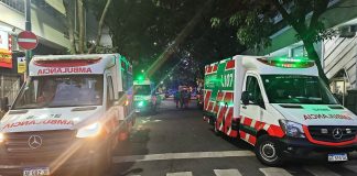 Una persona murió por un infarto y hubo otras 6 emergencias cardíacas en la Ciudad durante Argentina-Suiza