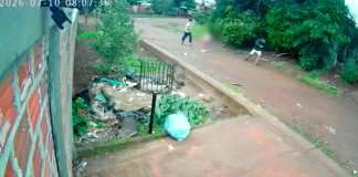 Video escalofriante: una niña de 7 años fue raptada por un adolescente e investigan un presunto intento de abuso