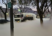Alerta por un camión que derramó oxígeno líquido en Monte Castro: evacuaron una cuadra entera