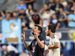 Así fue el primer gol de Messi tras la muerte de su padre: el gesto de sus compañeros del Inter Miami