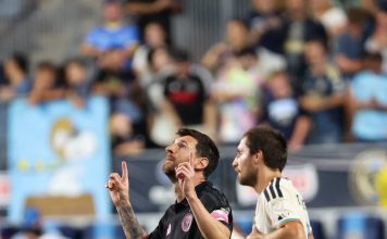 Así fue el primer gol de Messi tras la muerte de su padre: el gesto de sus compañeros del Inter Miami