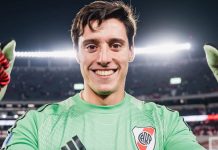 Atento River Plate: Juventus tiene en la mira a Santiago Beltrán, el “heredero del Dibu Martínez”