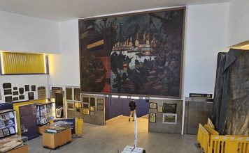 Boca Juniors restaurará el histórico cuadro pintado por Benito Quinquela Martín exhibido en el hall de la Bombonera: “Puede valer millones”