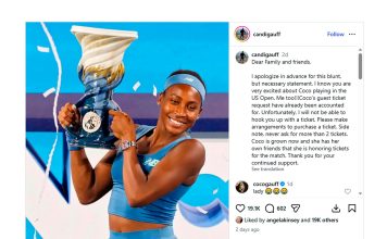 Coco Gauff se enfureció por los excesivos pedidos de familiares para el US Open: “Esto pasa desde que tengo 15 años”