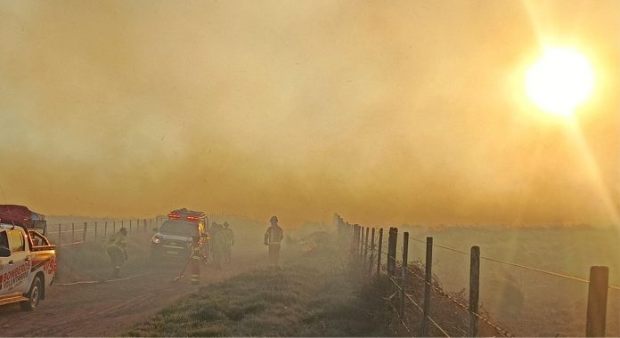 Contuvieron los focos que azotaron al oeste de Córdoba, pero seguirá activa la alerta por riesgo de incendios