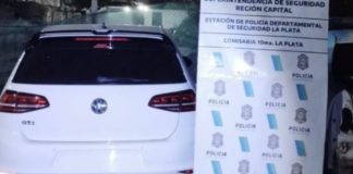 Corrían picadas en pleno centro de La Plata y fueron detenidos