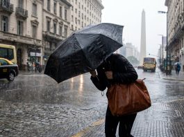 Diluvia en el AMBA y llega el frío: el pronóstico para los próximos días